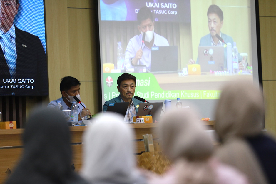 gambar UPI Gandeng TASUC Corp Jepang Gelar Kuliah Umum dan Workshop Asesmen JasKeps bagi Anak Berkebutuhan Khusus